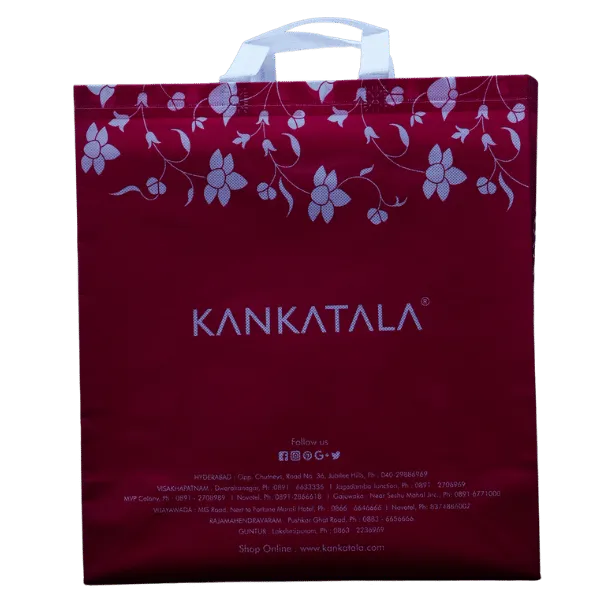 Dark Maroon Classic Brand Carry Bag