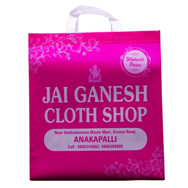 Bright Pink Showroom Carry Bag (5000, 17 X 14 X 5)